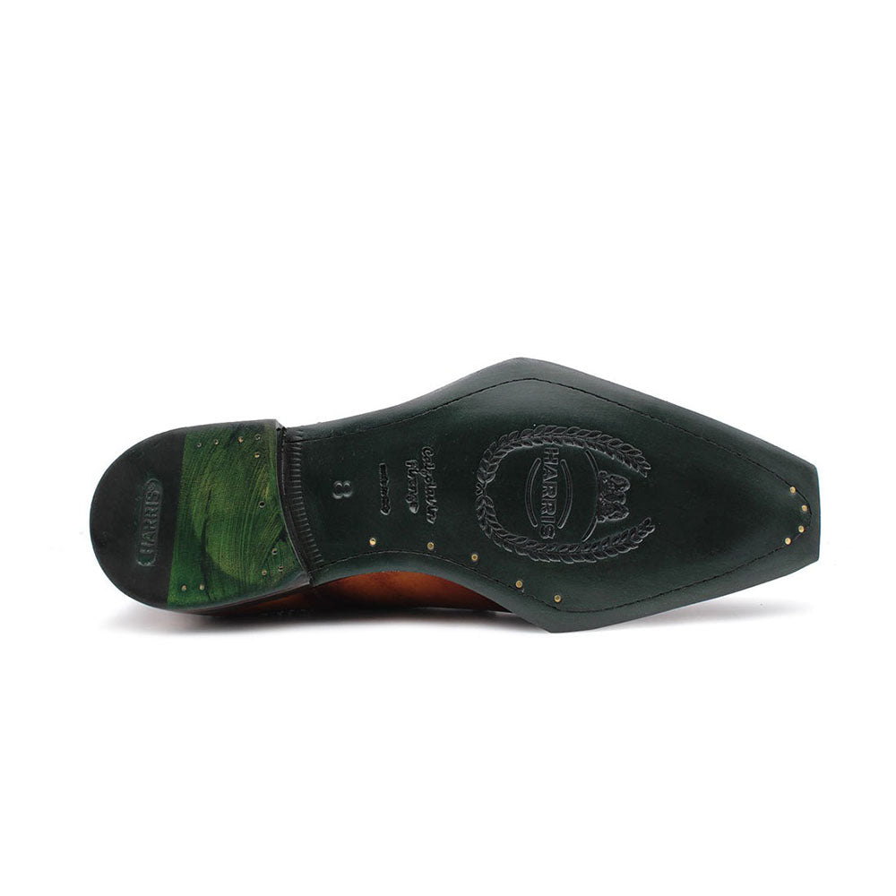 Harris Shoes 1913 Mono Leather Buckle Shoes Brown
