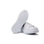 Harris Shoes 1913 Natural Python Leather Sneakers White
