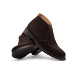 Harris Shoes 1913 Suede Ankle Boots Brown