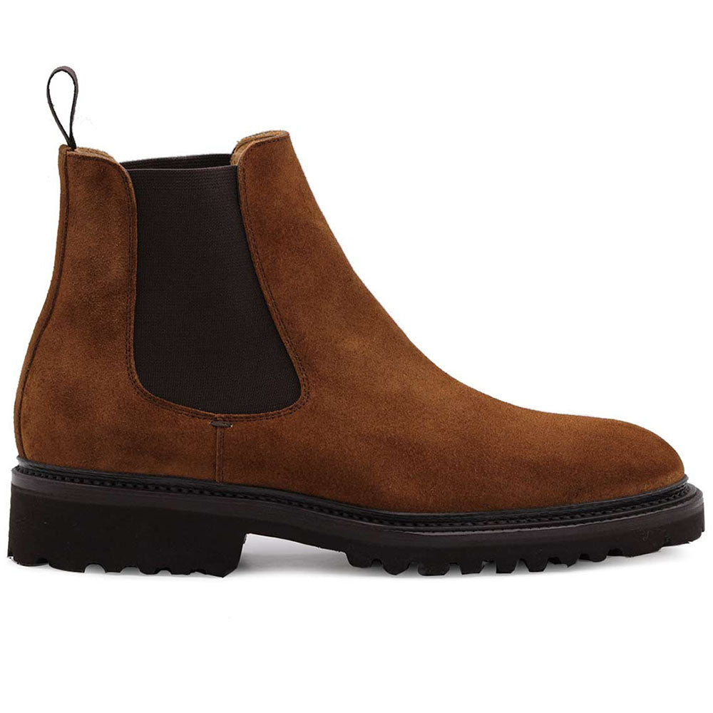 Harris Shoes 1913 Suede Chelsea Boots Marrone