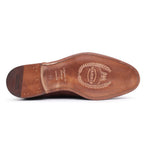 Harris Shoes 1913 Suede Double Buckle Shoes Tobacco