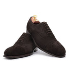 Harris Shoes 1913 Suede Lace-up Shoes Brown