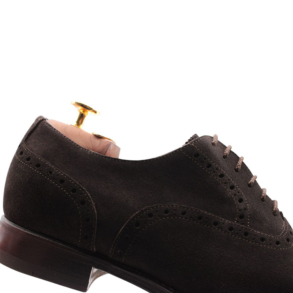 Harris Shoes 1913 Suede Lace-up Shoes Brown