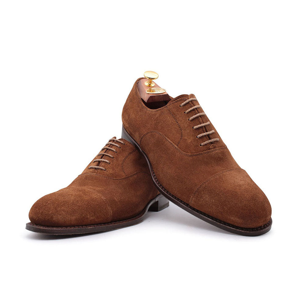 Harris Shoes 1913 Suede Lace-up Shoes Tobacco