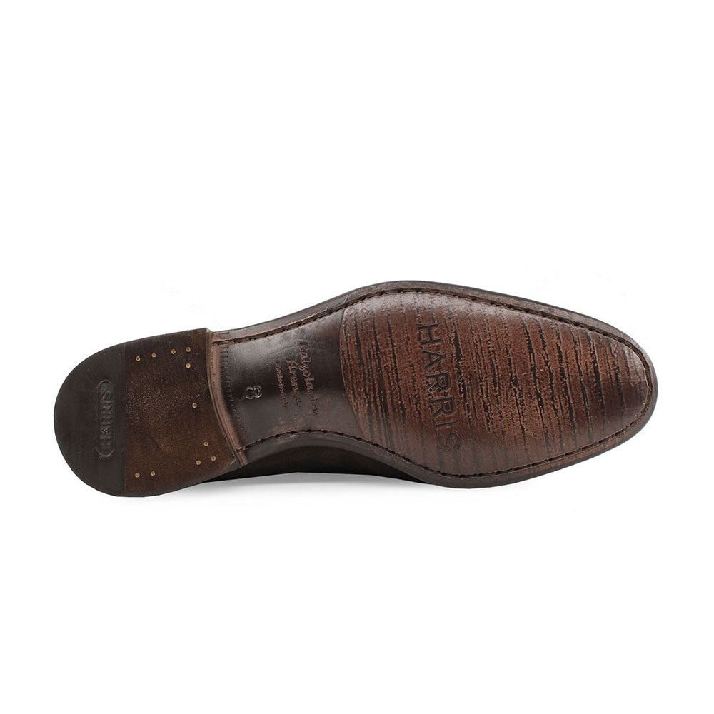 Harris Shoes 1913 Suede Tassel Loafers Marrone