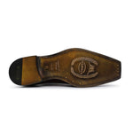 Harris Shoes 1913 Woven Leather Oxfords Brown