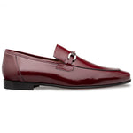 Mezlan Hi-Shine Ornament Slip-On Burgundy