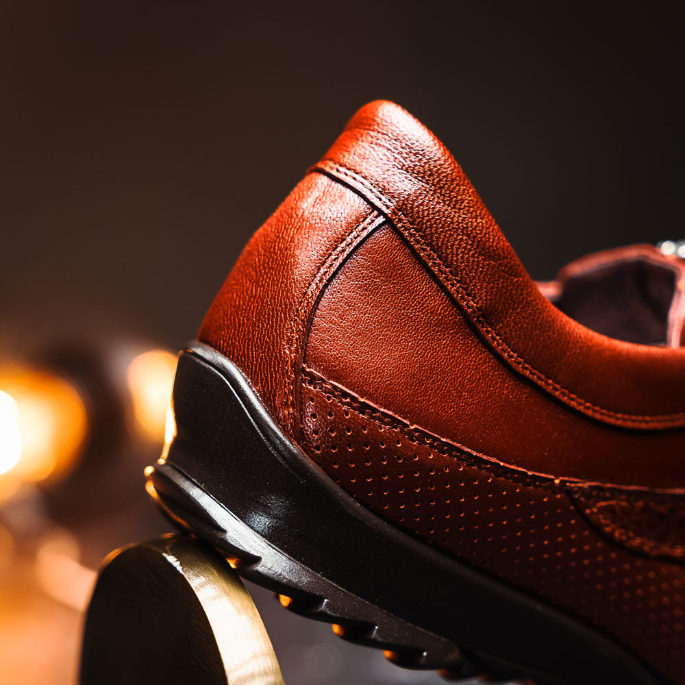 Los Altos Hornback Sneakers Cognac