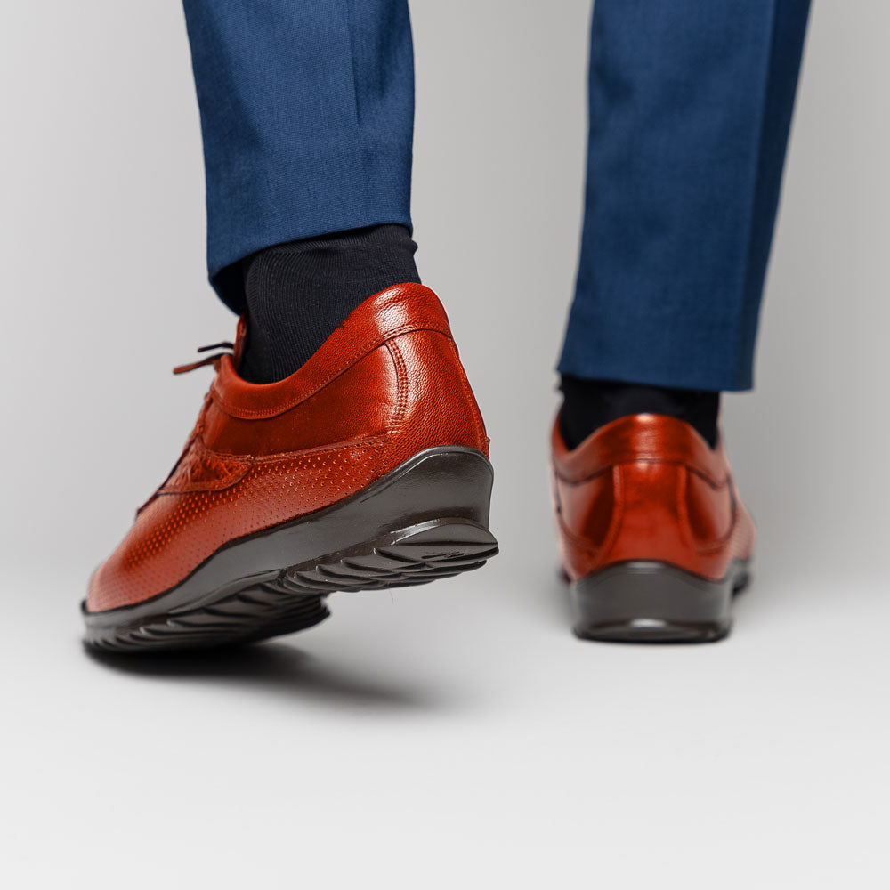 Los Altos Hornback Sneakers Cognac