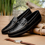 TB Phelps Croco Driver Black