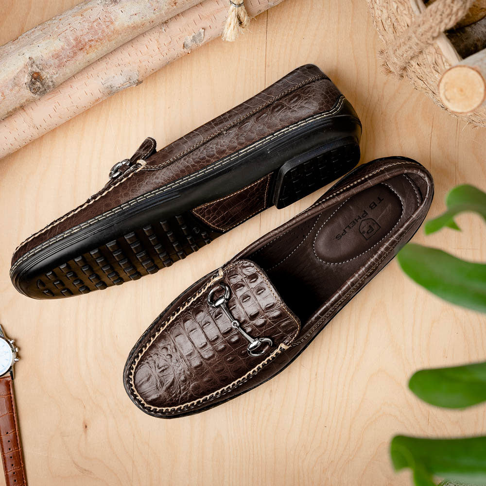 TB Phelps Croco Bit Driver Briar