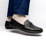 TB Phelps Croco Driver Black