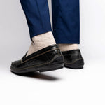 TB Phelps Croco Driver Black