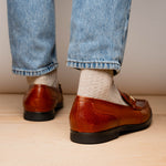 Marco Di Milano Hugo Lizard & Calfskin Bit Loafers Cognac