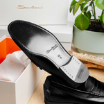 Santoni Ikangia U1 Penny Loafers Black
