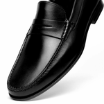 Santoni Ikangia U1 Penny Loafers Black