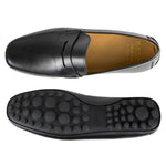 Il Gergo Ayrton Driver Moccasin Polished Black