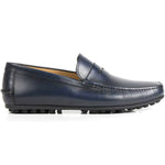 Il Gergo Ayrton Driver Moccasin Polished Blue