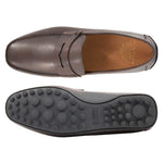 Il Gergo Ayrton Driver Moccasin Polished Dark Brown