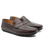 Il Gergo Ayrton Driver Moccasin Polished Rust