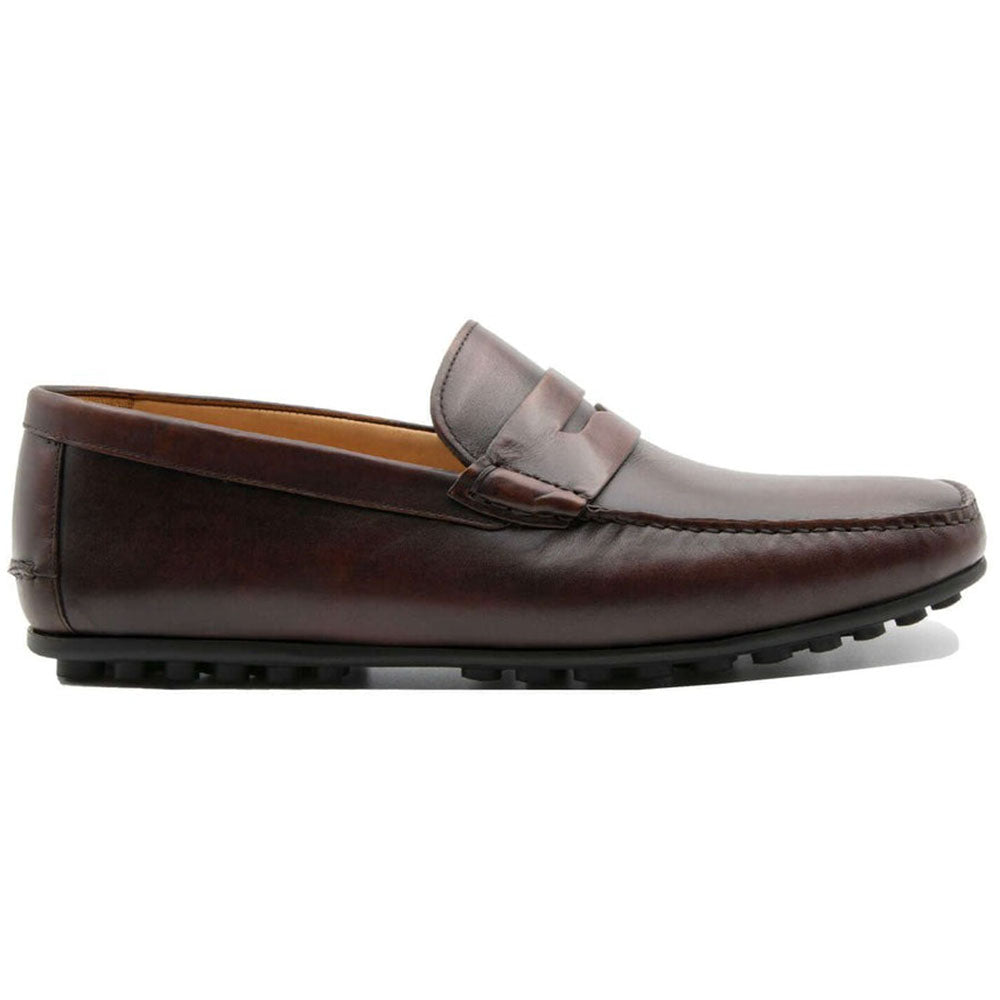 Il Gergo Ayrton Driver Moccasin Polished Rust