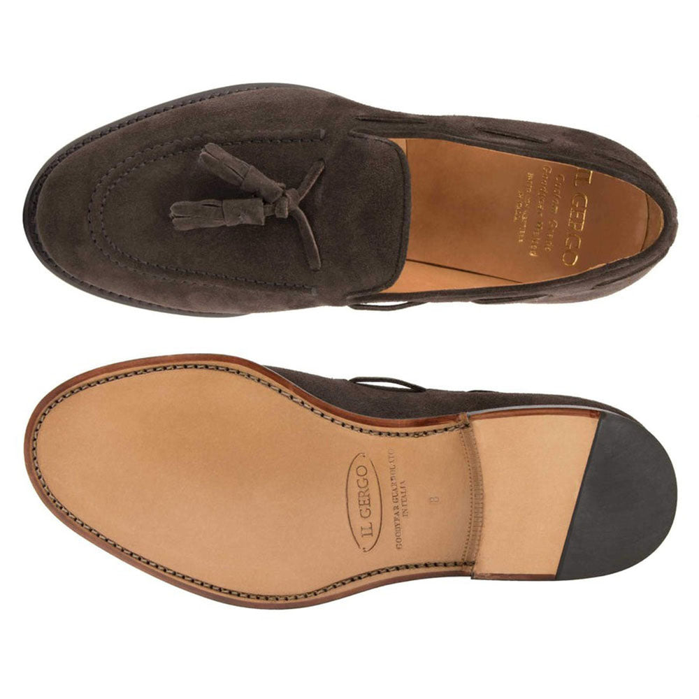 Il Gergo Bruce Suede Moccasin Coffee