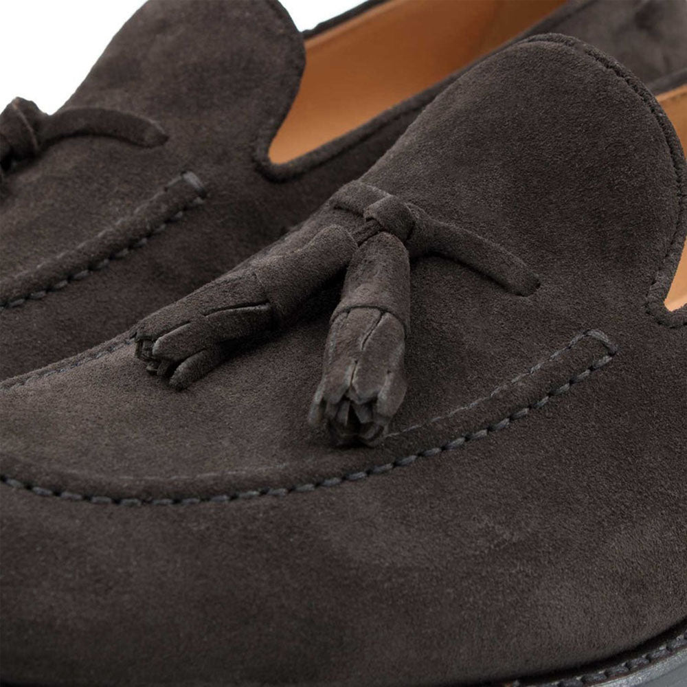 Il Gergo Bruce Suede Moccasin Coffee