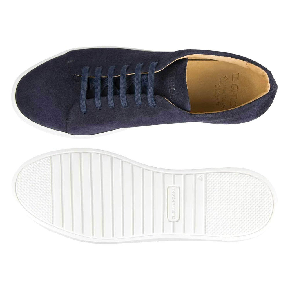 Il Gergo Bruno Sneakers Suede Blue