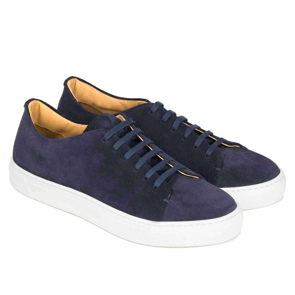 Il Gergo Bruno Sneakers Suede Blue