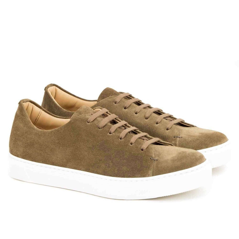 Il Gergo Bruno Sneakers Suede Tabacco