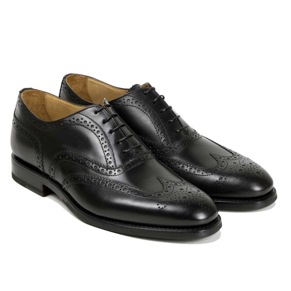 Il Gergo Chester Wingtip Polished Black