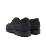 Il Gergo Chief Moccasin Suede Blue