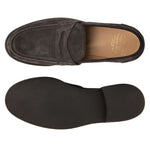 Il Gergo Chief Moccasin Suede Coffee