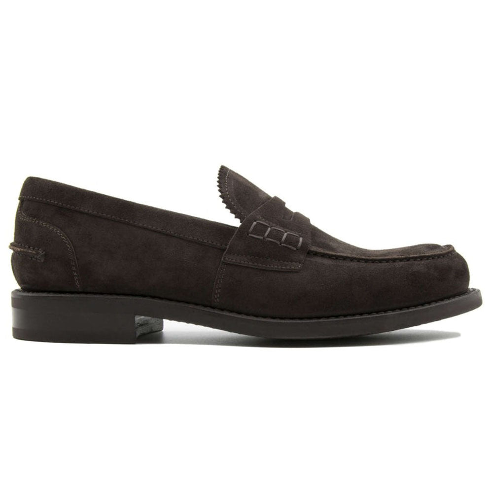 Il Gergo Chief Moccasin Suede Coffee