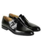 Il Gergo Coach Single Monkstrap Shoes Book Black