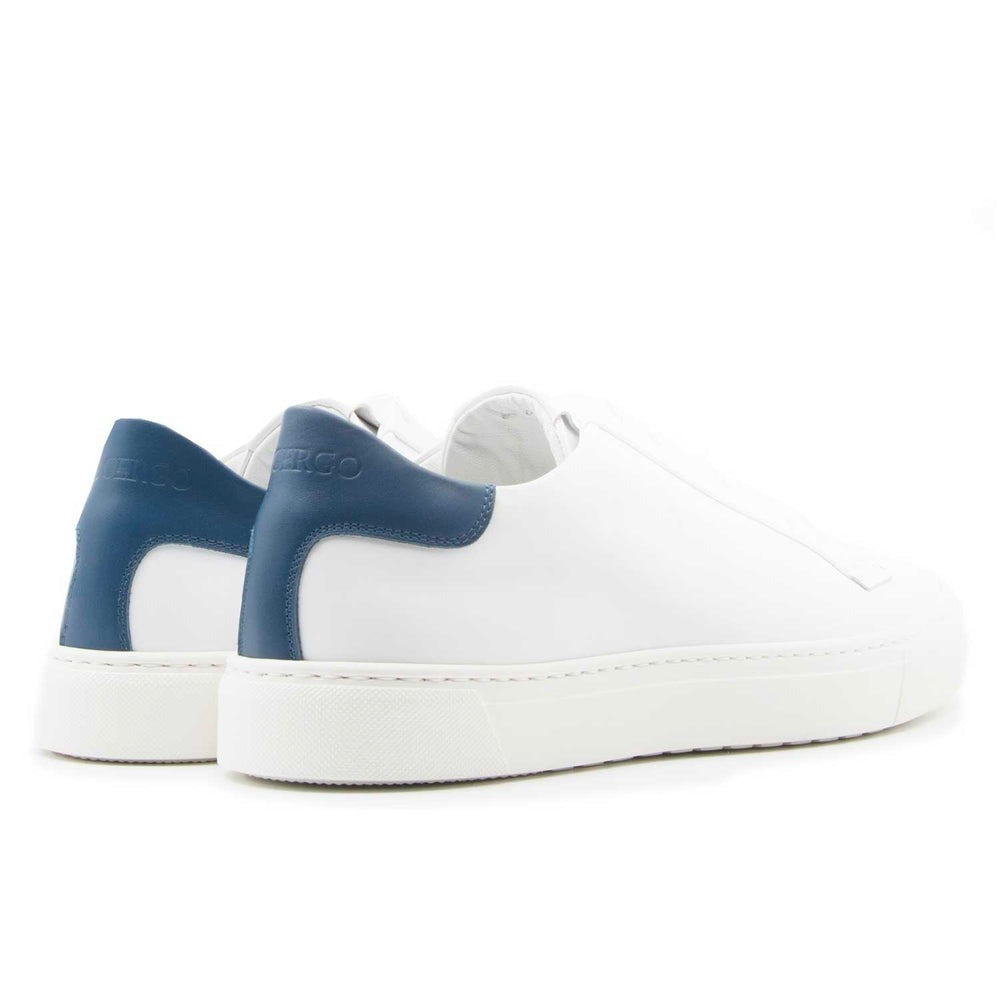 Il Gergo Condor Sneakers Polished White Jeans