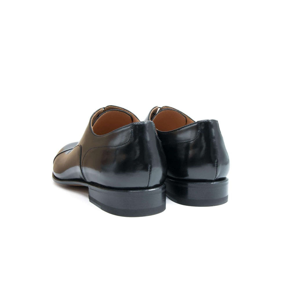 Il Gergo Cooper Cap-Toe Shoes Book Black