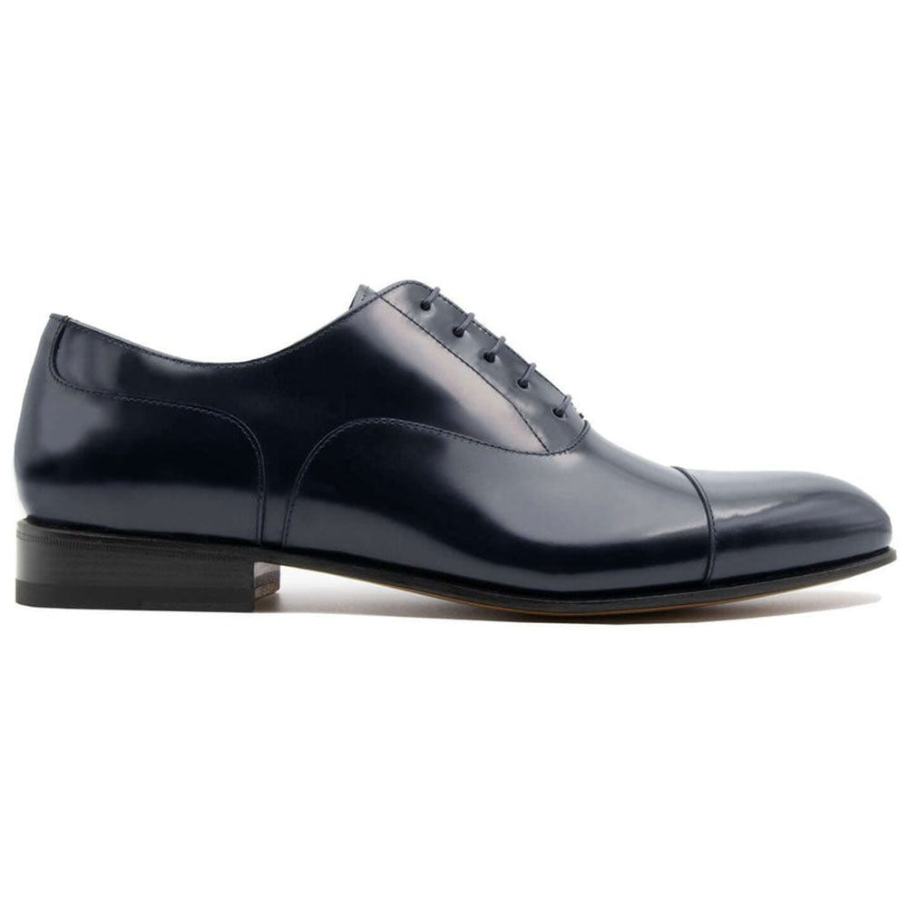 Il Gergo Cooper Cap-Toe Shoes Book Blue