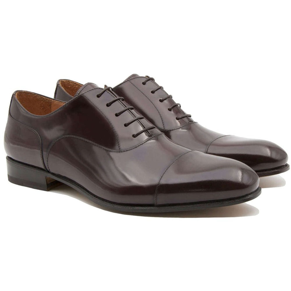 Il Gergo Cooper Cap-Toe Shoes Book Coffee