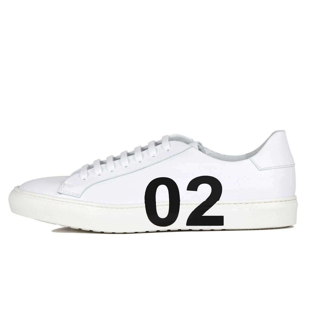 Il Gergo Curtis Sneakers Calfskin White