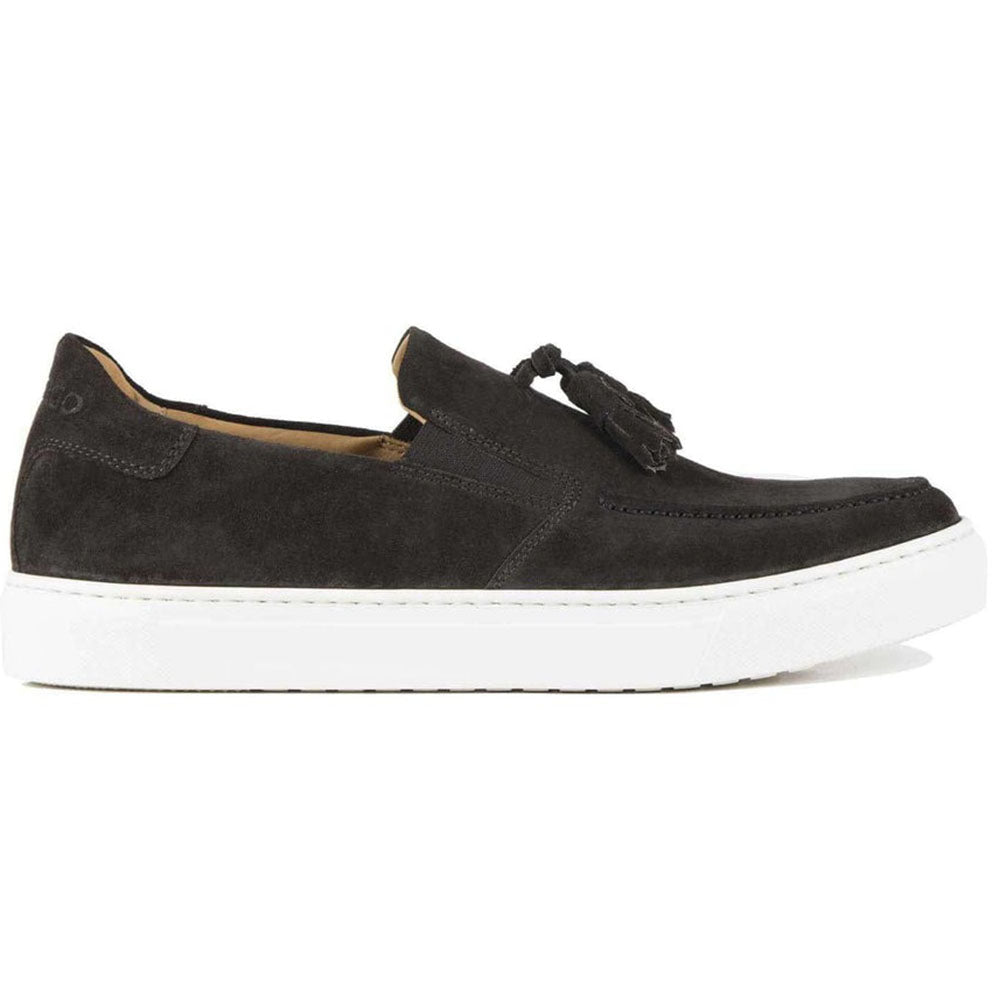 Il Gergo Hawk Sneakers Suede Coffee | MensDesignerShoe.com