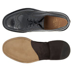 Il Gergo Keeper Wingtip Brogues Appaloosa Black
