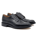 Il Gergo Keeper Wingtip Brogues Appaloosa Black