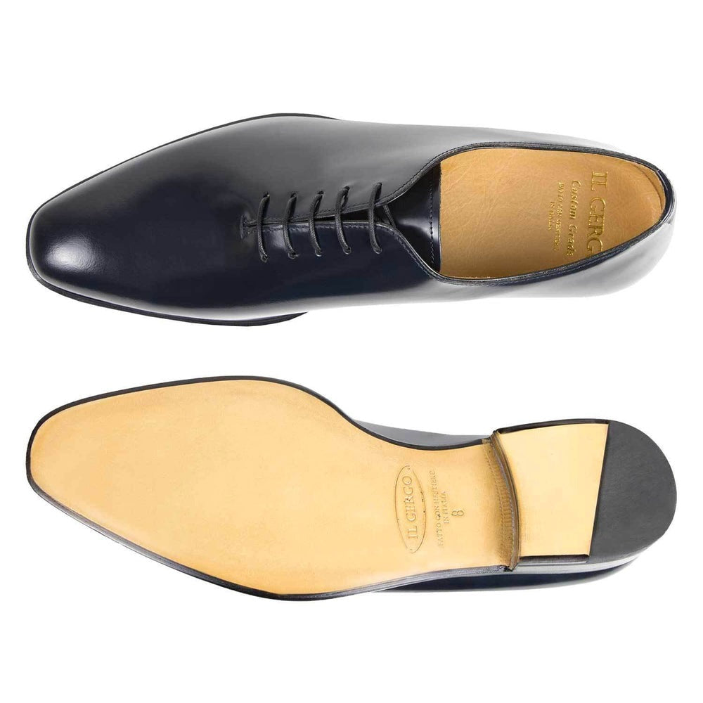 Il Gergo King Wholecut Shoes Book Blue