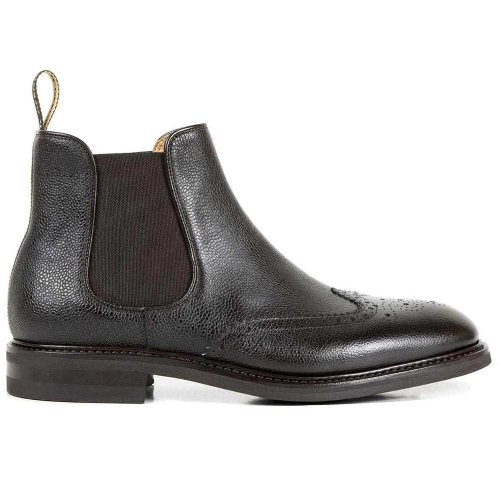 Il Gergo Knight Chelsea Boots Grain Coffee