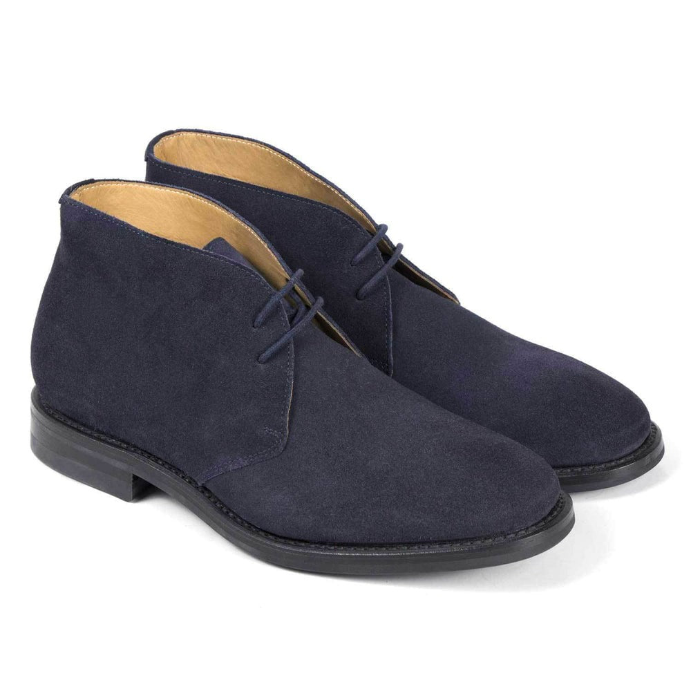 Il Gergo Labour Chukka Boots Suede Blue
