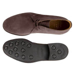 Il Gergo Labour Chukka Boots Suede Coffee
