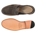 Il Gergo Liam Mocassin Suede Coffee