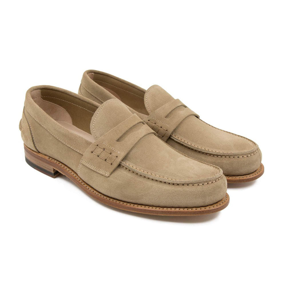 Il Gergo Liam Mocassin Suede Sand