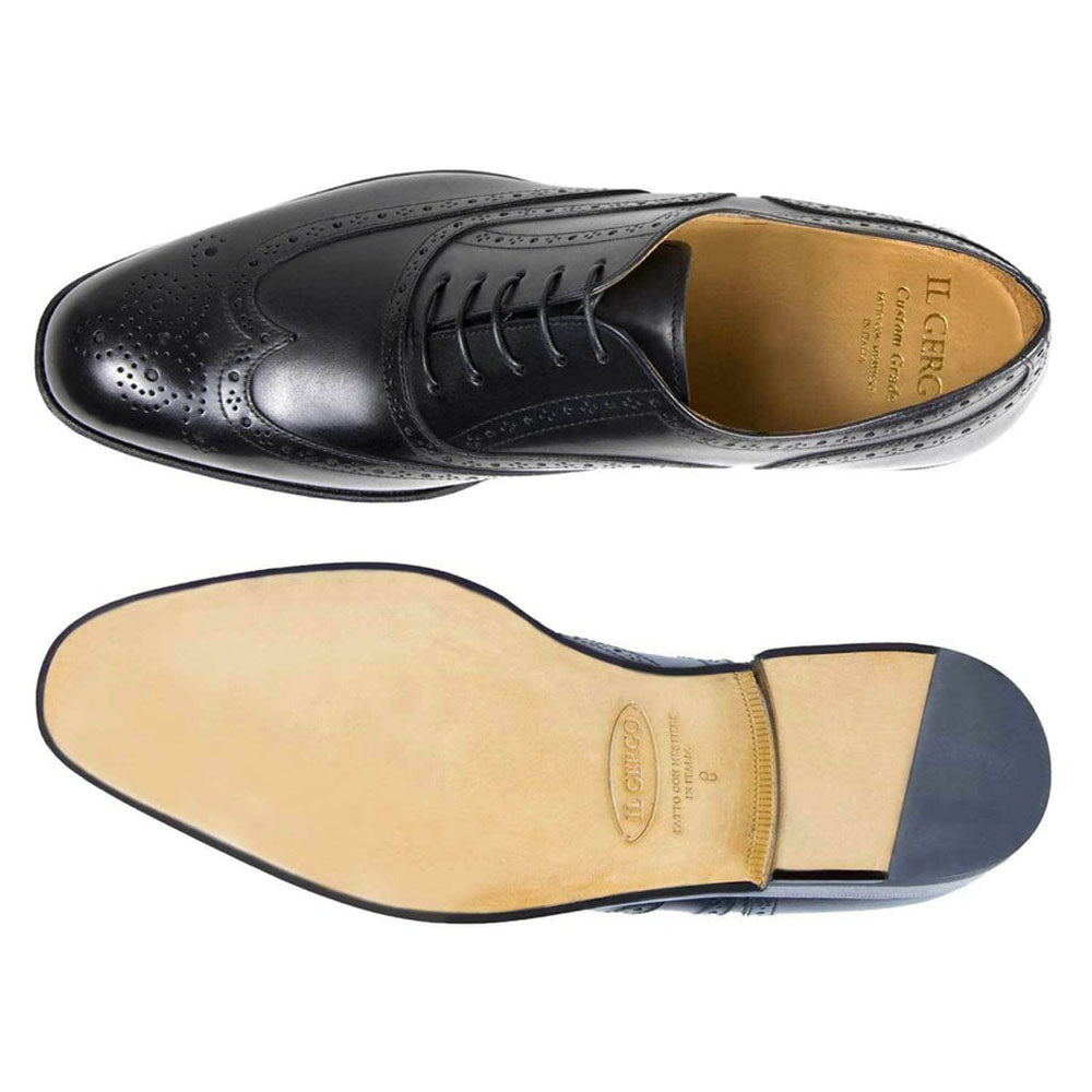 Il Gergo Lute Wingtip Polished Black
